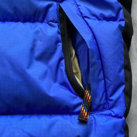 Vintage Mobius Goose Down Big Blue Puffer Vest UNISEX - Picture 6 of 6